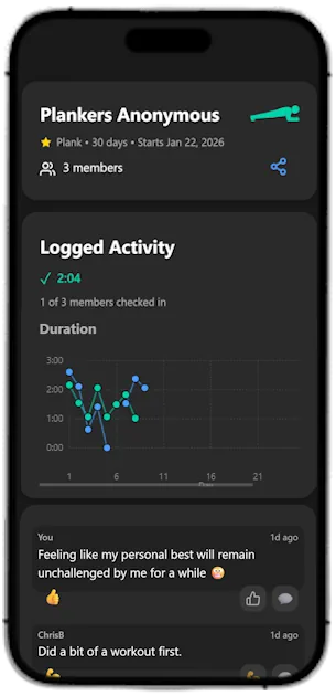 My Pacts app screenshot